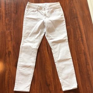 Loft white jeans